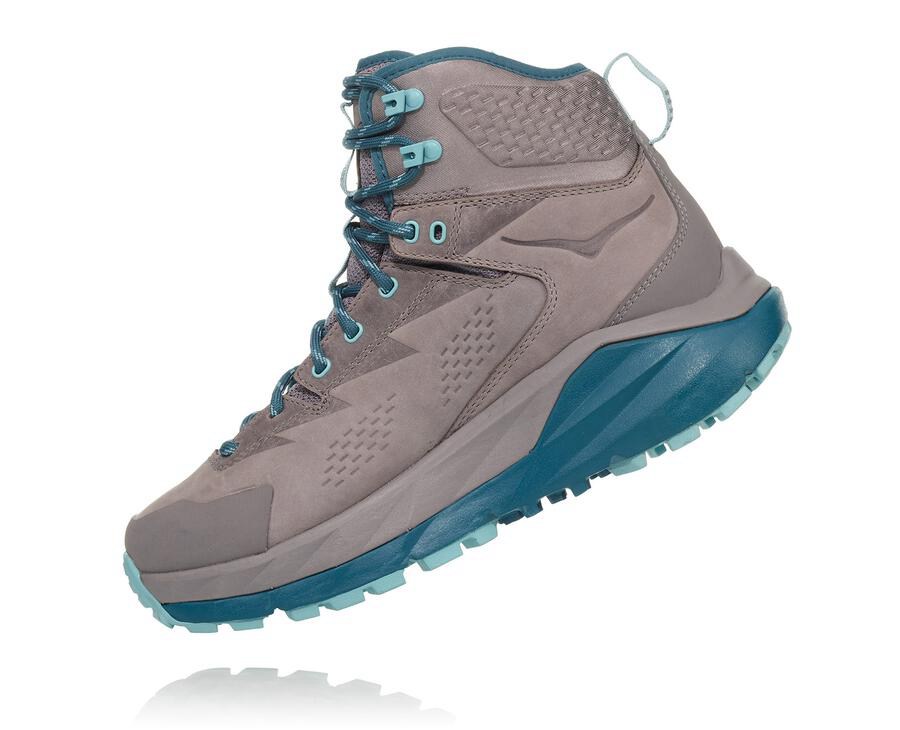 Hoka One One Hiking Boots Womens Grey - Kaha GORE-TEX - 40135DOJI